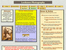 Tablet Screenshot of looknseephoto.com